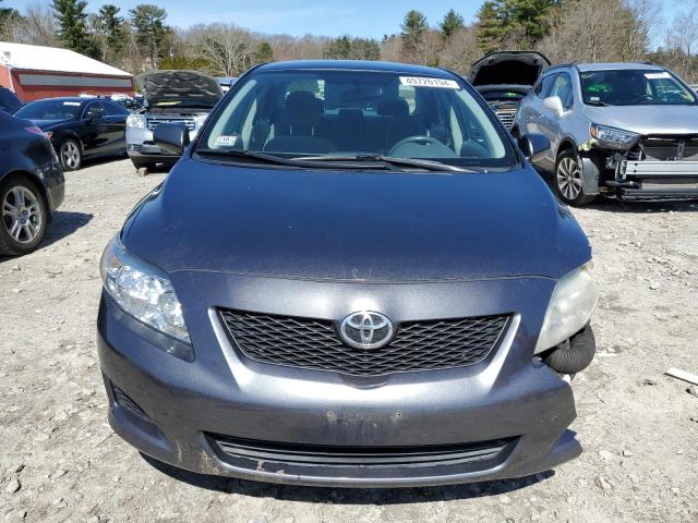 JTDBL40E899036398 - 2009 TOYOTA COROLLA BASE GRAY photo 5