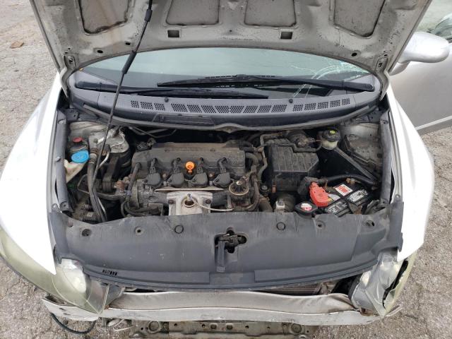 2HGFA165X8H355816 - 2008 HONDA CIVIC LX SILVER photo 11