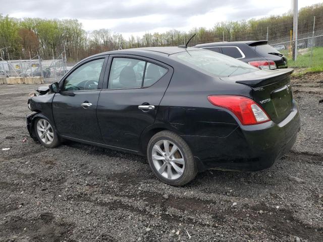 3N1CN7AP2GL892240 - 2016 NISSAN VERSA S BLACK photo 2