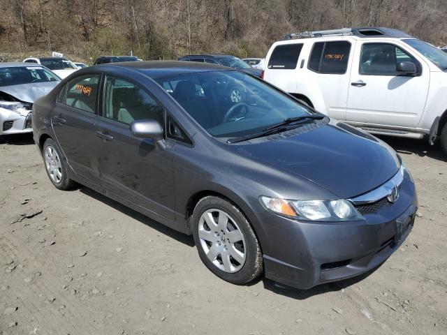 2HGFA1F5XAH575639 - 2010 HONDA CIVIC LX GRAY photo 4