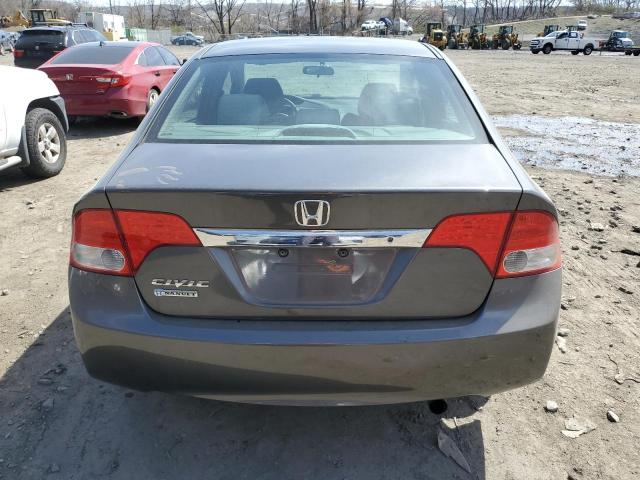 2HGFA1F5XAH575639 - 2010 HONDA CIVIC LX GRAY photo 6