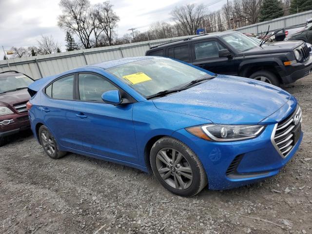 5NPD84LF8HH188508 - 2017 HYUNDAI ELANTRA SE BLUE photo 4