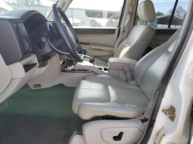 1J8HH58N86C247954 - 2006 JEEP COMMANDER LIMITED Білий фото 7
