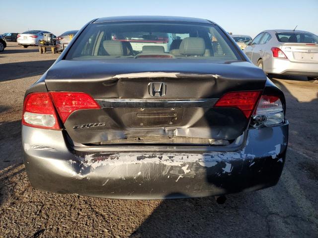 2HGFA1F93BH517375 - 2011 HONDA CIVIC EXL GRAY photo 6