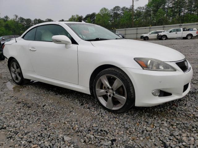 JTHFF2C27B2519893 - 2011 LEXUS IS 250 WHITE photo 4