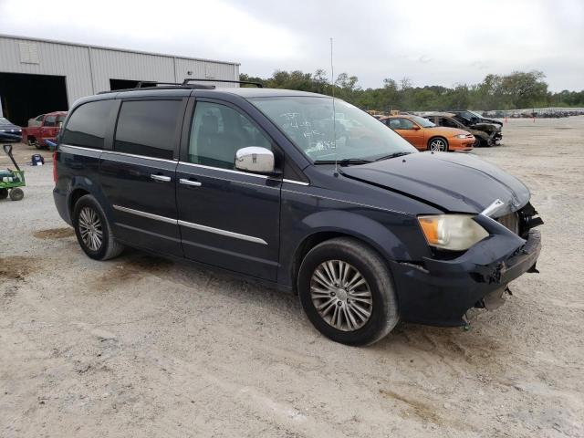2C4RC1CG5DR747893 - 2013 CHRYSLER TOWN & COU TOURING L GRAY photo 4