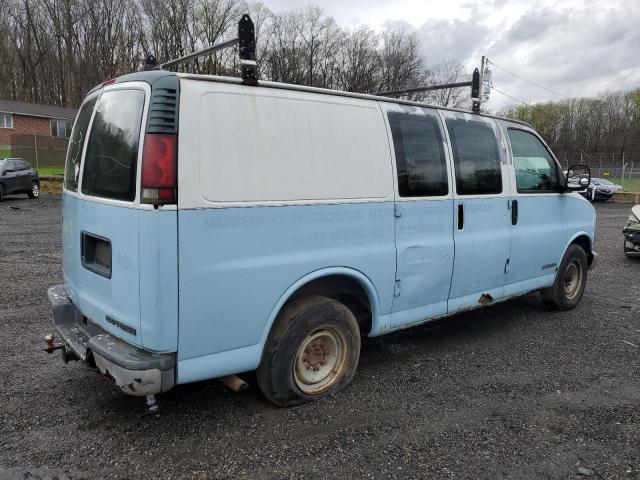 1GCGG25R321115766 - 2002 CHEVROLET EXPRESS G2 TWO TONE photo 3