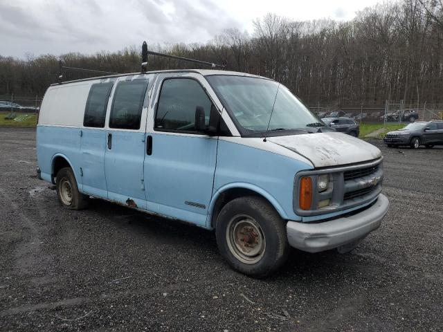 1GCGG25R321115766 - 2002 CHEVROLET EXPRESS G2 TWO TONE photo 4