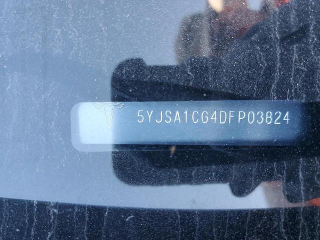 5YJSA1CG4DFP03824 - 2013 TESLA MODEL S 灰色 照片 12