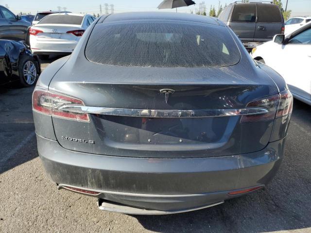 5YJSA1CG4DFP03824 - 2013 TESLA MODEL S 灰色 照片 6