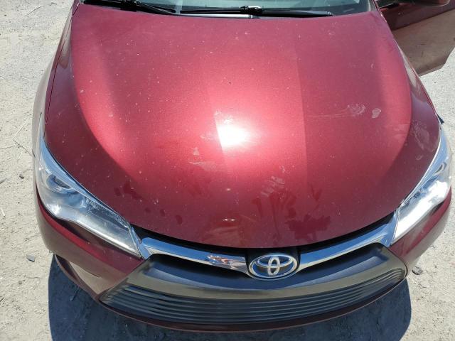 4T1BF1FK5GU541758 - 2016 TOYOTA CAMRY LE RED photo 11