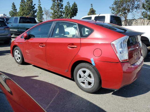 JTDKN3DU8B0278916 - 2011 TOYOTA PRIUS RED photo 2