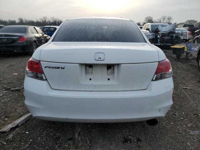 1HGCP264X8A118627 - 2008 HONDA ACCORD LXP WHITE photo 6