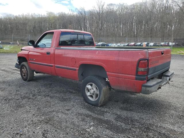 1B7HF16Y6WS695926 - 1998 DODGE RAM 1500 RED photo 2