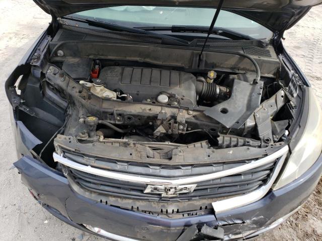 1GNKVFKD9DJ185217 - 2013 CHEVROLET TRAVERSE LS BLUE photo 12