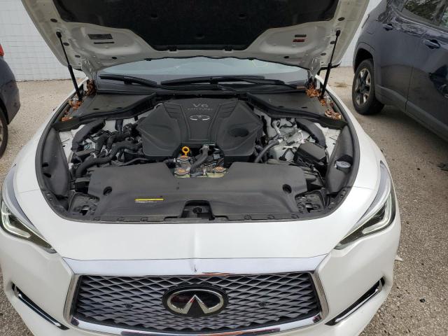 JN1EV7KL6NM630356 - 2022 INFINITI Q60 LUXE WHITE photo 11