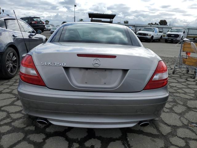 WDBWK56F05F031412 - 2005 MERCEDES-BENZ SLK 350 SILVER photo 6