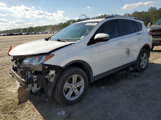 2T3WFREV0DW057902 - 2013 TOYOTA RAV4 XLE WHITE photo 1