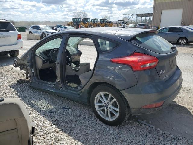 1FADP3K22GL267801 - 2016 FORD FOCUS SE GRAY photo 2