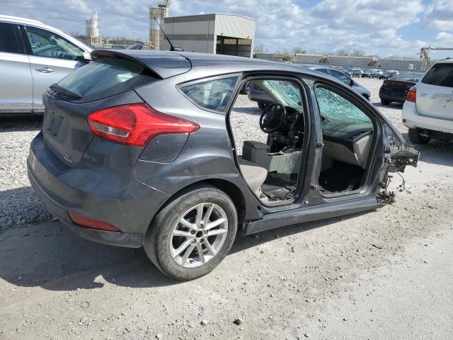 1FADP3K22GL267801 - 2016 FORD FOCUS SE GRAY photo 3