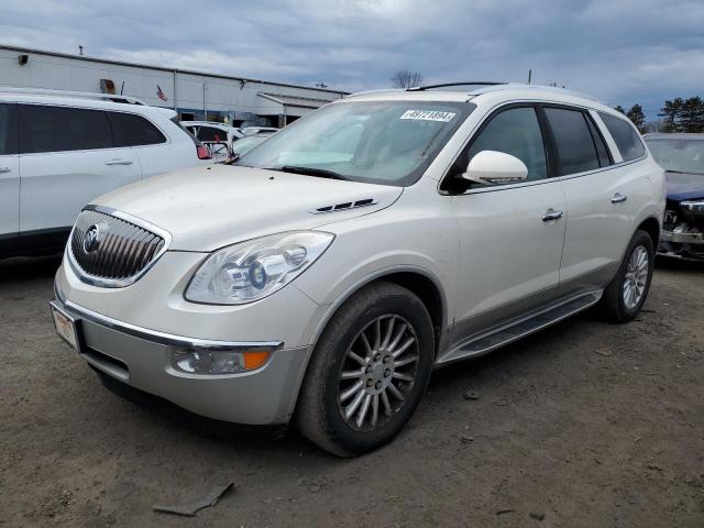 5GALVBED1AJ230357 - 2010 BUICK ENCLAVE CXL WHITE photo 1