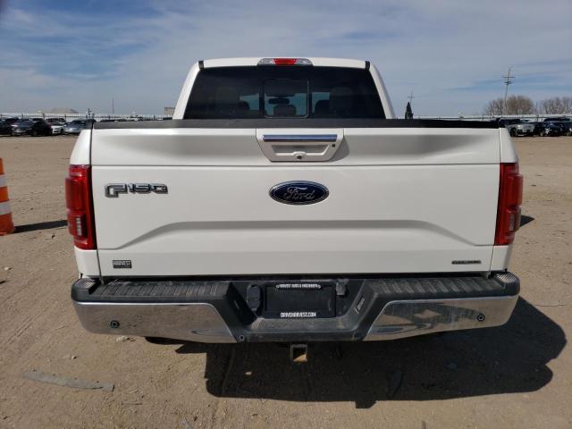 1FTEW1EF4FFB79785 - 2015 FORD F150 SUPERCREW WHITE photo 6