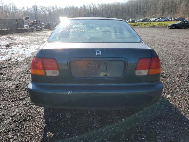 2HGEJ8543VH549631 - 1997 HONDA CIVIC EX GREEN photo 6