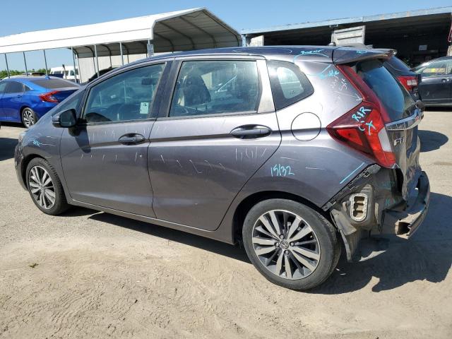 3HGGK5G80FM763323 - 2015 HONDA FIT EX GRAY photo 2