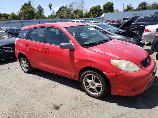 2T1KR32E76C587806 - 2006 TOYOTA COROLLA MA XR RED photo 4