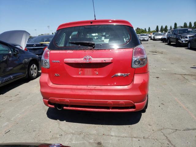 2T1KR32E76C587806 - 2006 TOYOTA COROLLA MA XR RED photo 6