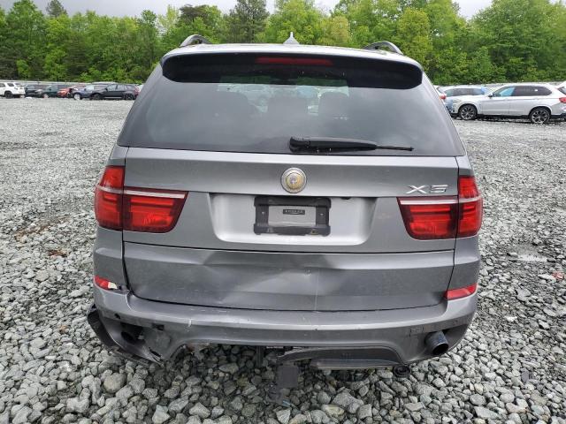 5UXZW0C56BL660752 - 2011 BMW X5 XDRIVE35D GRAY photo 6