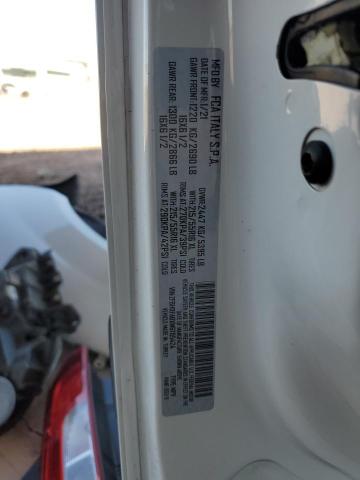 ZFBHRFABXM6T85424 - 2021 RAM PROMASTER WHITE photo 13