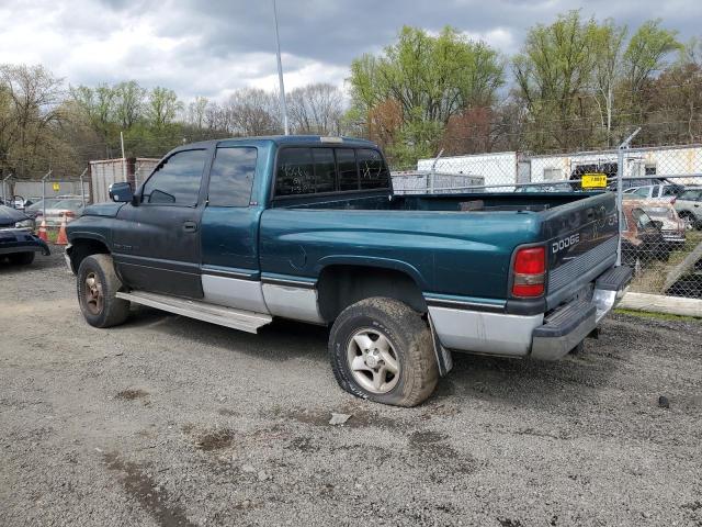 3B7HF13Z0TM148829 - 1996 DODGE RAM 1500 GREEN photo 2