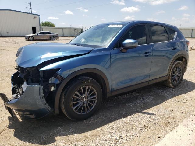 JM3KFABMXL0755004 - 2020 MAZDA CX-5 SPORT BLUE photo 1