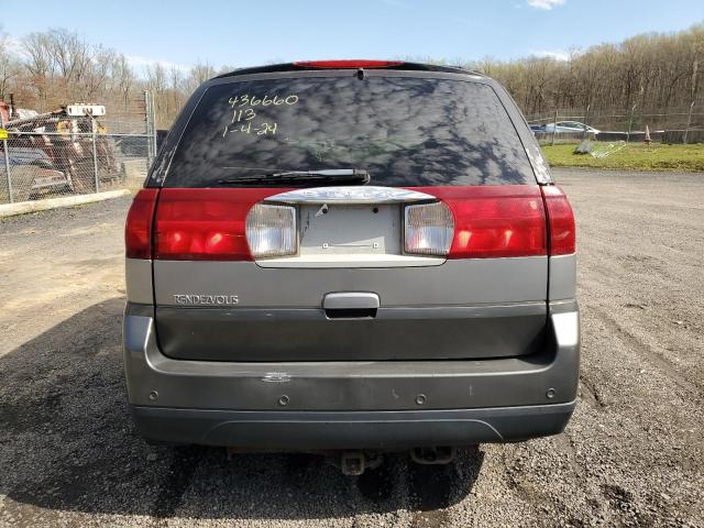 3G5DB03E14S563292 - 2004 BUICK RENDEZVOUS CX GRAY photo 6