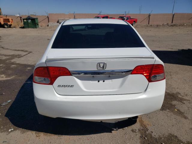 2HGFA1F60BH533619 - 2011 HONDA CIVIC LX-S أبيض صورة 6