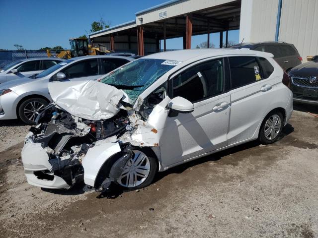 3HGGK5H46KM747567 - 2019 HONDA FIT LX WHITE photo 1