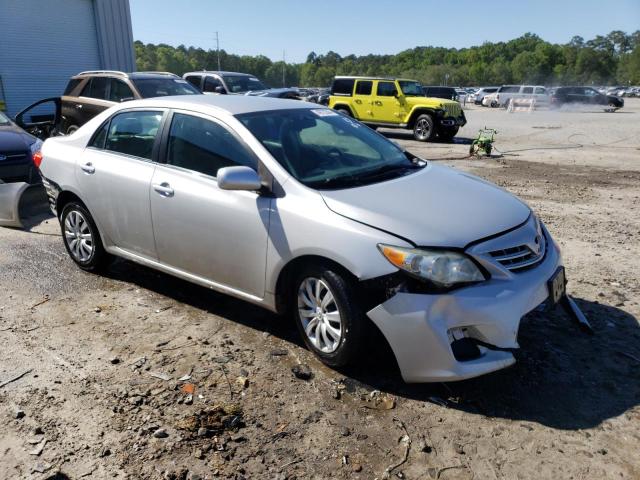 2T1BU4EE0DC028949 - 2013 TOYOTA COROLLA BASE SILVER photo 4