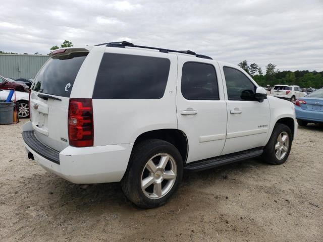 1GNFK23079R102231 - 2009 CHEVROLET TAHOE K1500 LT WHITE photo 3