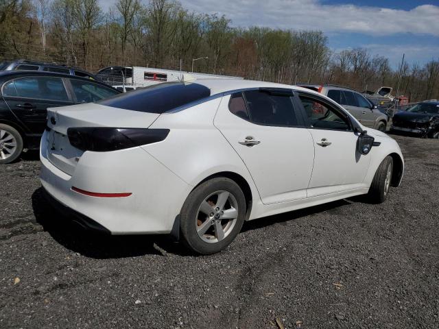 KNAGM4A70F5560065 - 2015 KIA OPTIMA LX WHITE photo 3