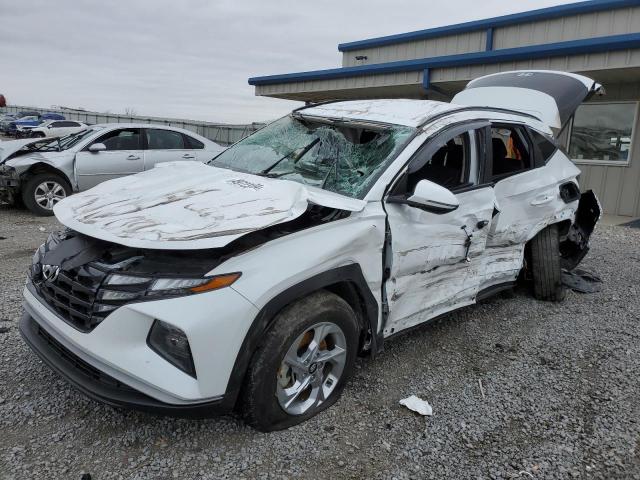 5NMJBCAE7NH047897 - 2022 HYUNDAI TUCSON SEL WHITE photo 1