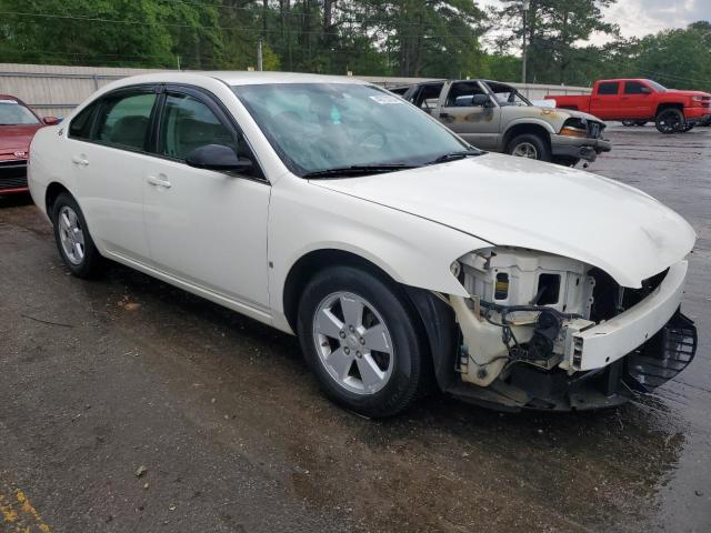 2G1WT58K581291110 - 2008 CHEVROLET IMPALA LT WHITE photo 4