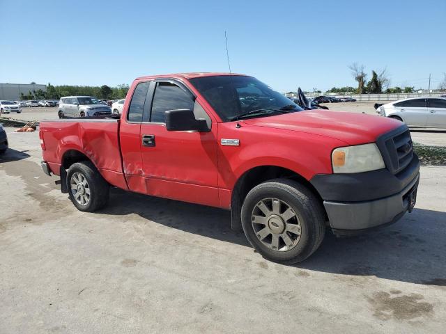 1FTRF12286NA36167 - 2006 FORD F150 RED photo 4