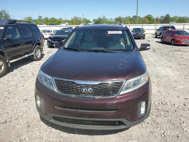 5XYKT4A66FG569545 - 2015 KIA SORENTO LX BURGUNDY photo 5