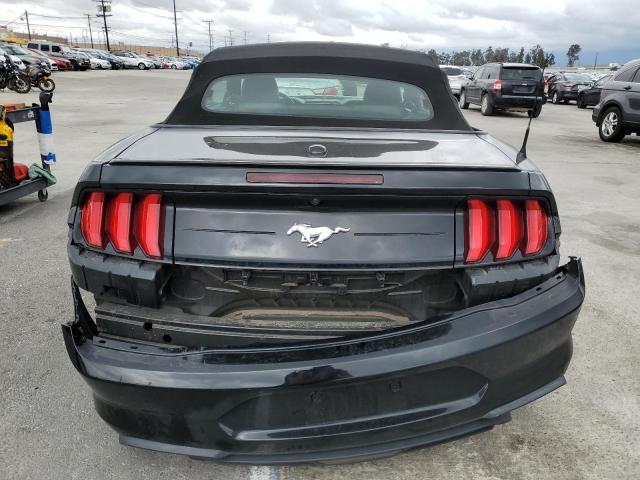 1FATP8UH8K5170271 - 2019 FORD MUSTANG BLACK photo 6