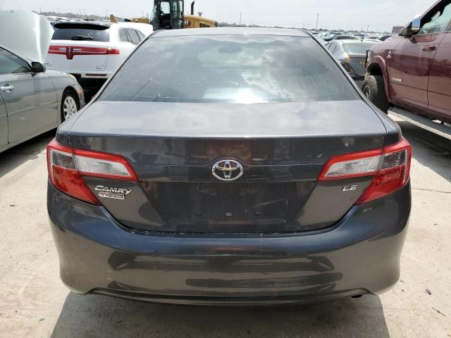 4T4BF1FK5CR255019 - 2012 TOYOTA CAMRY BASE CHARCOAL photo 6