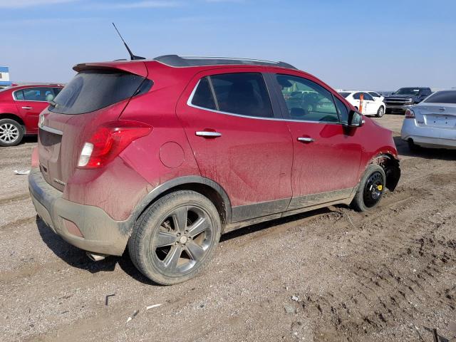 KL4CJBSB8EB658630 - 2014 BUICK ENCORE CONVENIENCE RED photo 3