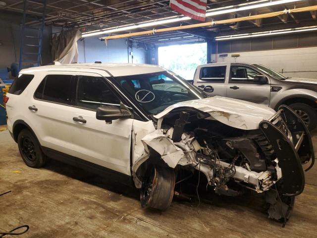 1FM5K8AR9GGB64839 - 2016 FORD EXPLORER POLICE INTERCEPTOR WHITE photo 4