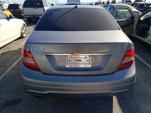 WDDGF4HB4CA617593 - 2012 MERCEDES-BENZ C 250 GRAY photo 6