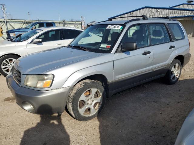 JF1SG65664H713793 - 2004 SUBARU FORESTER 2.5XS ვერცხლისფერი ფოტო 1